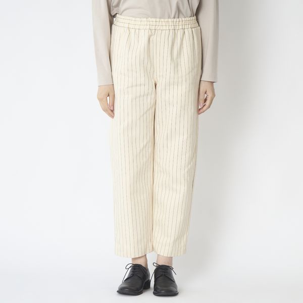 TOKYO BASIC/コットン100％しっかり厚手 ヘリンボンセミワイドパンツ