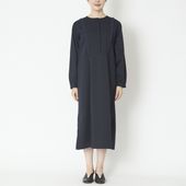 DOVERS/TRツイルタックフリルワンピース