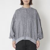 ubasoku/猫目ボタン長袖ブラウス