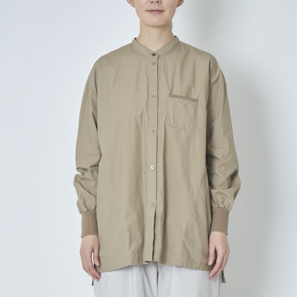 motone/ロングシャツ -作業しやすく、お手入れも簡単なのに素敵に