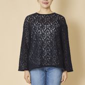 denicher/ウールレースプルオーバー