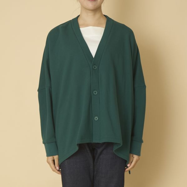 ciroc/コーマ裏毛カーディガン