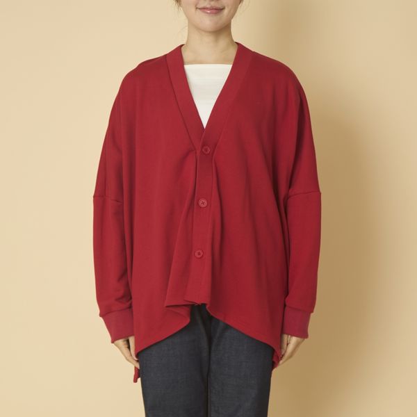 ciroc/コーマ裏毛カーディガン