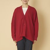 ciroc/コーマ裏毛カーディガン