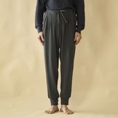 伸びるコットンガーゼのパジャマ兼ルームウェア パンツ メンズ