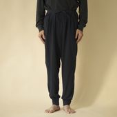 伸びるコットンガーゼのパジャマ兼ルームウェア パンツ メンズ