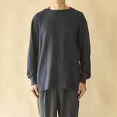 伸びるコットンガーゼのパジャマ兼ルームウェア プルオーバー メンズ