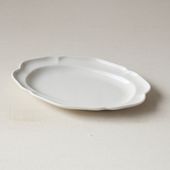 かもめ製作所/花リムオーバルプレート