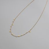 F.sequence/ステンレスドロップネックレス