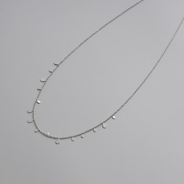 F.sequence/ステンレスドロップネックレス