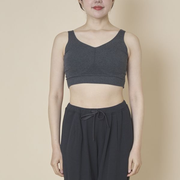 MALYNE SILK/シルクコットン ハーフトップ