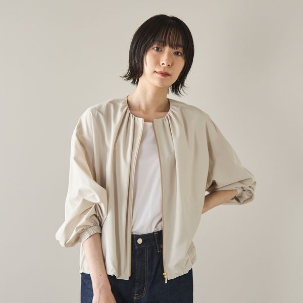 Kilka/軽くて洗えるUVカット＆撥水ブルゾン