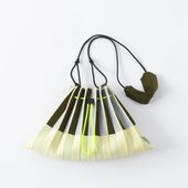 TRICOTE/STRIPED PLEATS MINI BAG