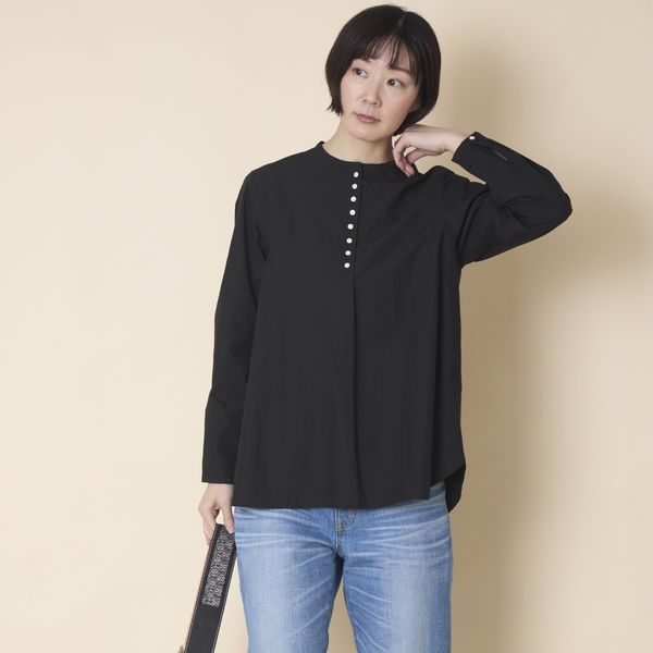 nuhji/ベリッザ　スーピマコットンタイプライターシャツ