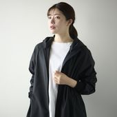 motone/スタイルストア限定　撥水＆ストレッチフード付きコート