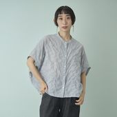 Kilka/コットンシャーリングドルマンシャツ