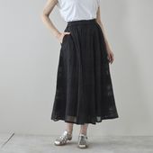 TUTIE./シアーチェックスカート