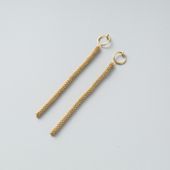inch"/ビーズイヤリング TOMI