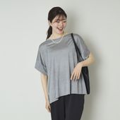 DRESS HERSELF/シルクワイドTシャツ