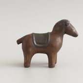かしわ窯/オブジェ A wooden horse