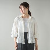 Kilka/軽くてシワを気にせず使える、薄手コットンパーカー