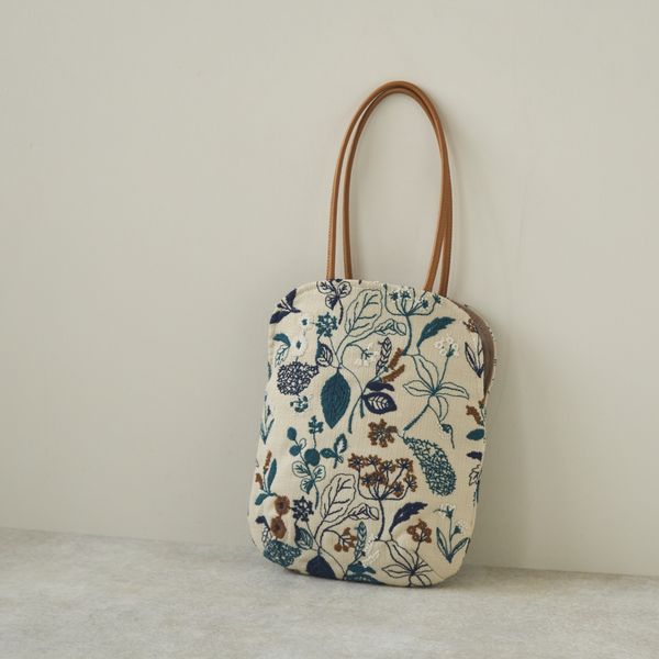 muuc/筆記帳刺繍 ミニサイズバッグ