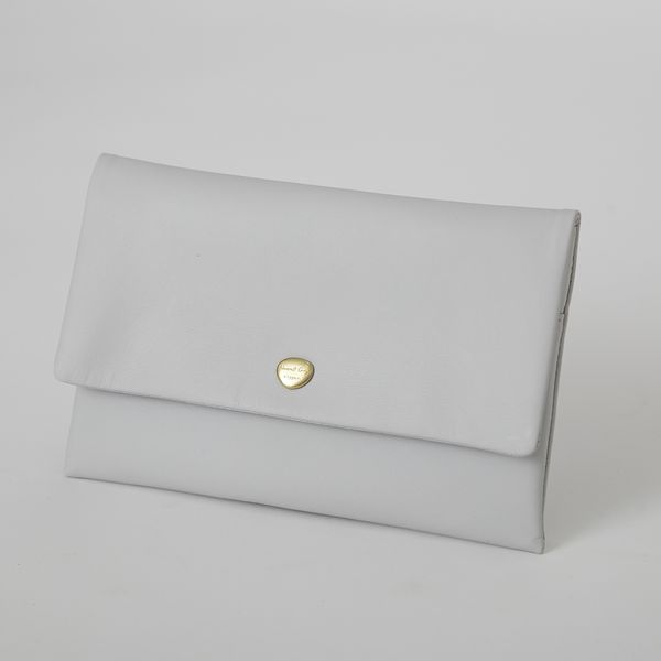 お値下げしましたNeutral Gray / ハスキー ロングウォレット　長財布 Neutral Gray/ハスキーロングウォレット -縦入れカードが使いやすい
