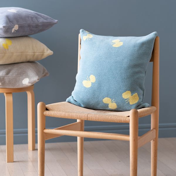 KLIPPAN/mina perhonen シュニールコットン クッションカバー CHOUCHO