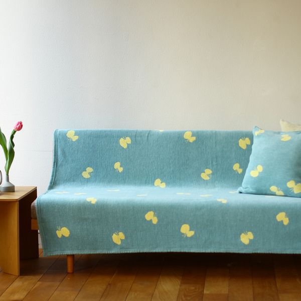 KLIPPAN/mina perhonen シュニールコットン シングルブランケット