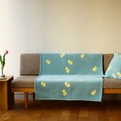 KLIPPAN/mina perhonen シュニールコットン ハーフブランケット CHOUCHO