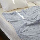 ichiori/やわらか速乾ガーゼケット シングル