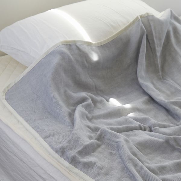 ichiori/やわらか速乾ガーゼケット ハーフ -軽くて肌にまとわりつき