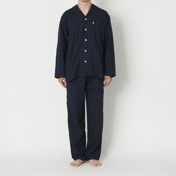 和晒二重ガーゼパジャマ メンズ LL -柔らかくて締め付けがないから