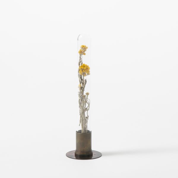 【ボヘミア】超希少！　高級クリスタル　フラワーベース　バスケット　琥珀　イエロー ボヘミア】超希少！ 高級クリスタル フラワーベース バスケット 琥珀