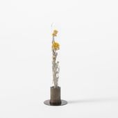 PICUS/ハーバリウムブラスグラスドーム＆フラワーベース ラスト