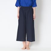 スタイルストアの高島ちぢみ リラックスウェア ギャザーワイドパンツ