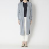 DRESS HERSELF/シルクロングカーディガン