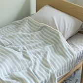 ichiori/5重ボーダーガーゼケット