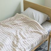 ichiori/5重ボーダーガーゼケット