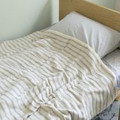 ichiori/5重ボーダーガーゼケット