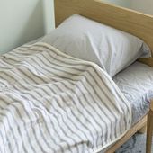 ichiori/5重ボーダーガーゼケット