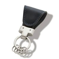 オイルレザー×ネイビー