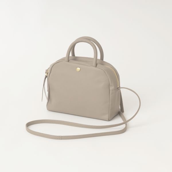 Neutral Gray/ハスキー2Wayショルダーバッグ ミニ -小ぶりだけど長財布