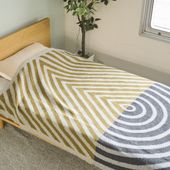 LAPUAN KANKURIT/METSÄLAMPI メリノウールブランケット 130x200cm