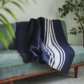 CO-ON/ボーダーゲート ウール毛布 ハーフ