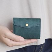 ATELIER MOKU/三つ折りミニ財布 PALUMO Pueblo
