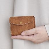 ATELIER MOKU/三つ折りミニ財布 PALUMO Pueblo