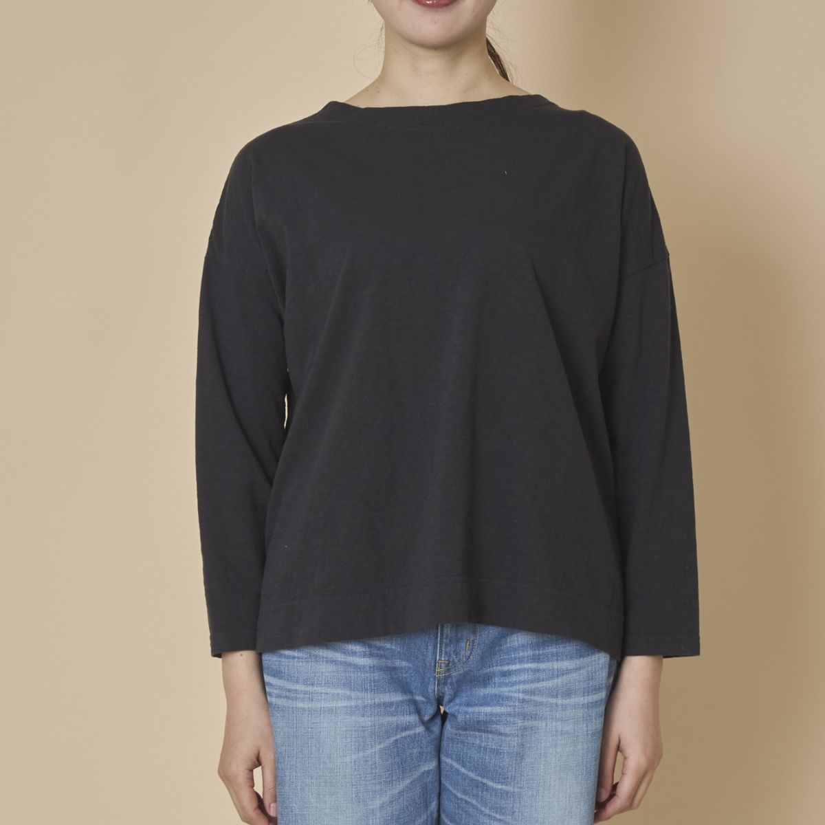 DAYS/コットンボートネックプルオーバー