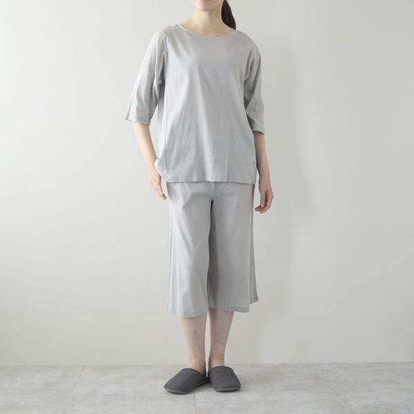 スタイルストアの涼しくて動きやすい高島ちぢみパジャマ レディース
