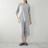 スタイルストアの涼しくて動きやすい高島ちぢみパジャマ レディース